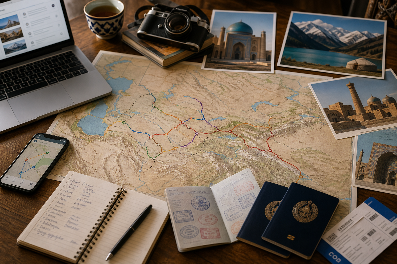 Central Asia in One Trip: How to Combine Uzbekistan with Kyrgyzstan, Kazakhstan, Tajikistan, or Turkmenistan